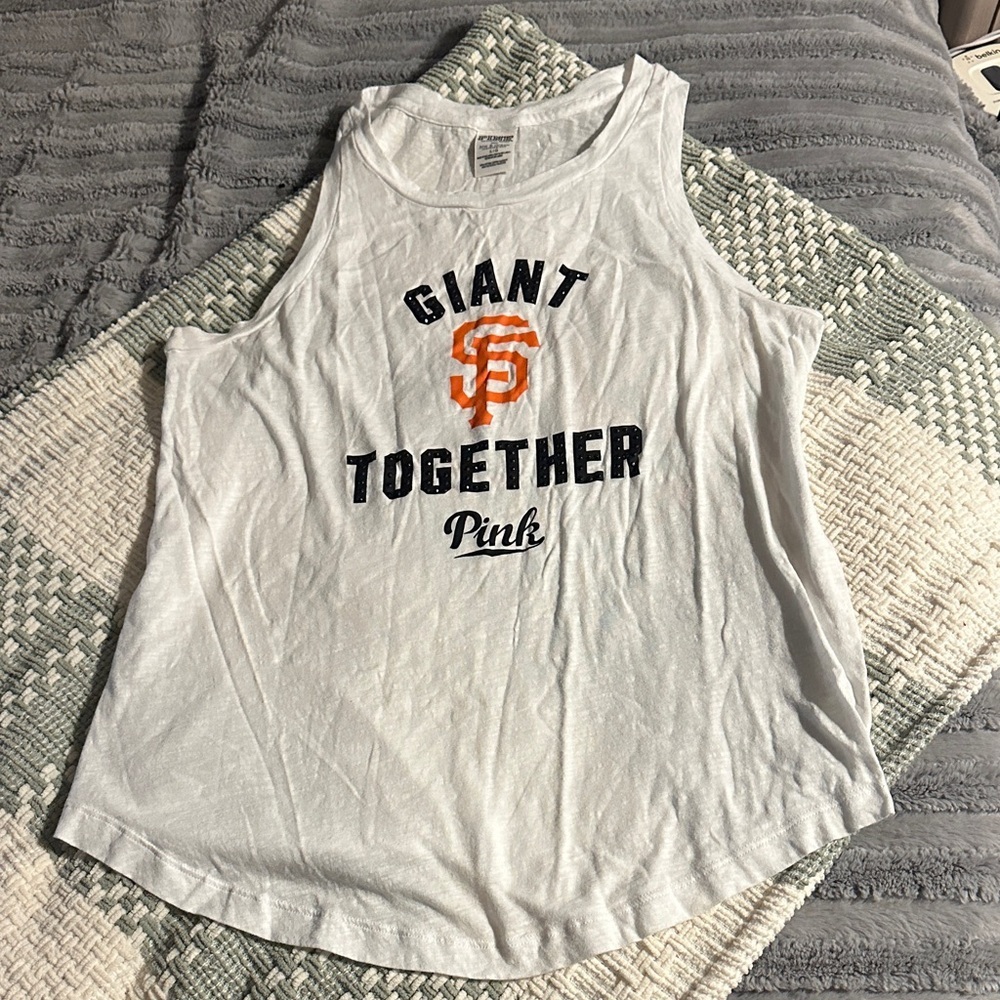San Francisco giants PINK tank top